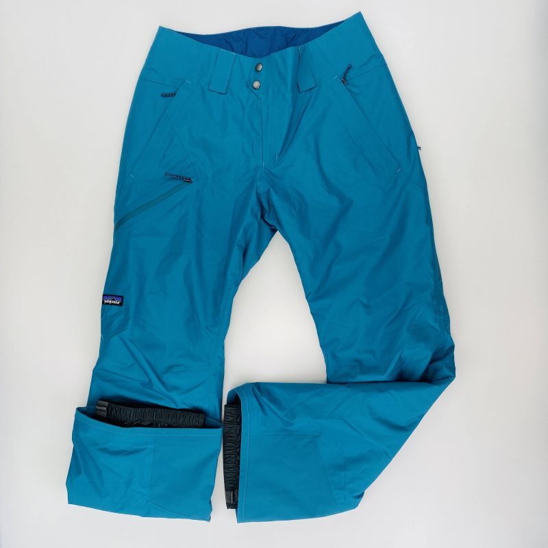 Patagonia W's Insulated Powder Town Pants - Reg - Pantaloni da sci di seconda mano - Donna - Verde - S | Hardloop