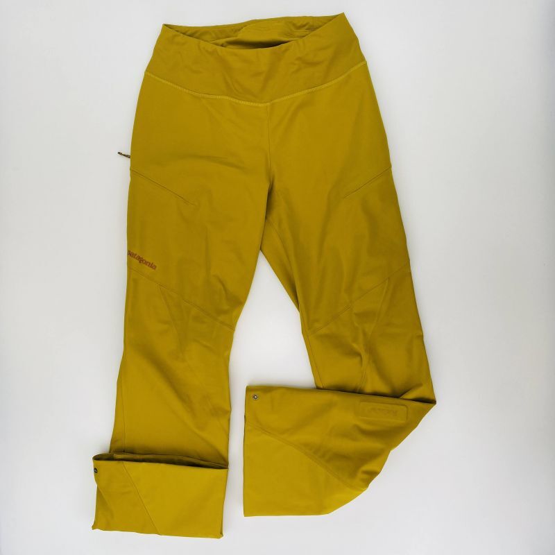 Patagonia W's Upstride Pants - Pantaloni da escursionismo di seconda mano - Donna - Giallo - S | Hardloop