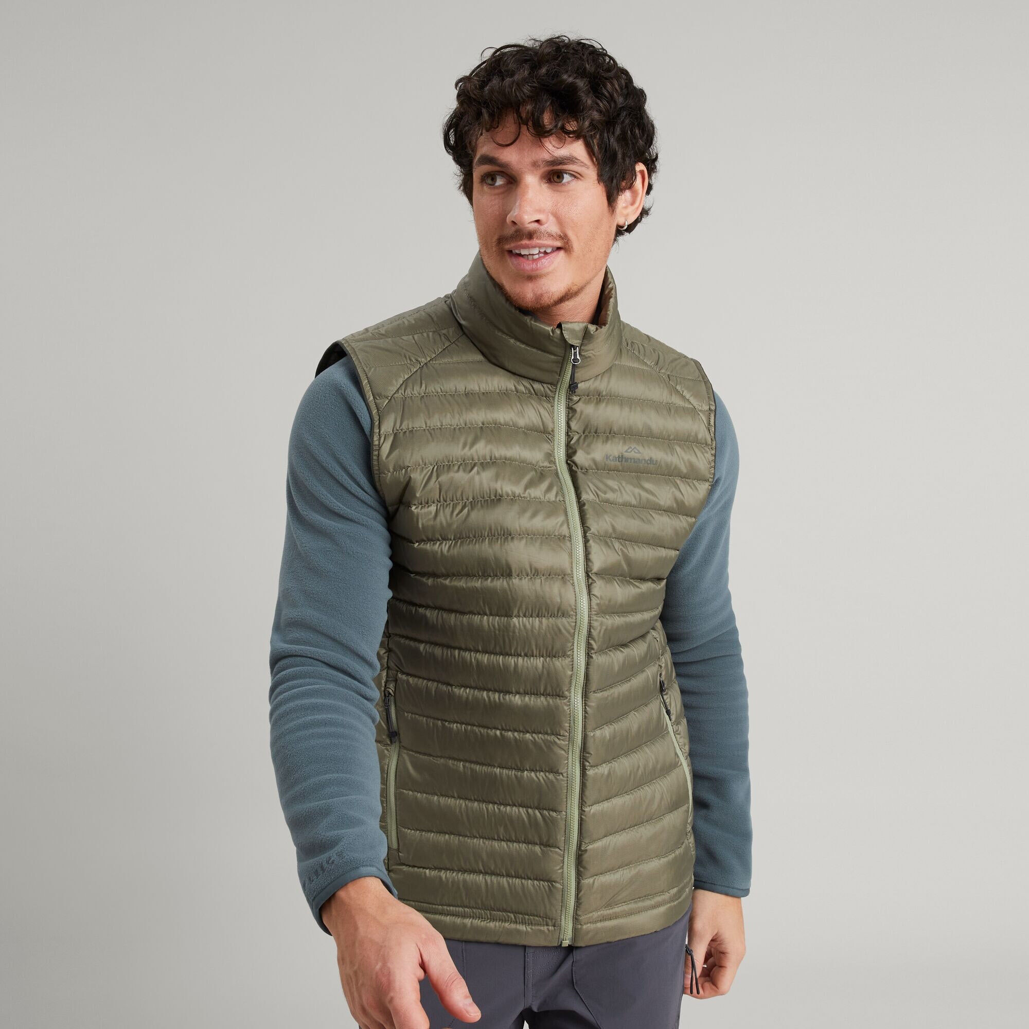 Down store vest jacket