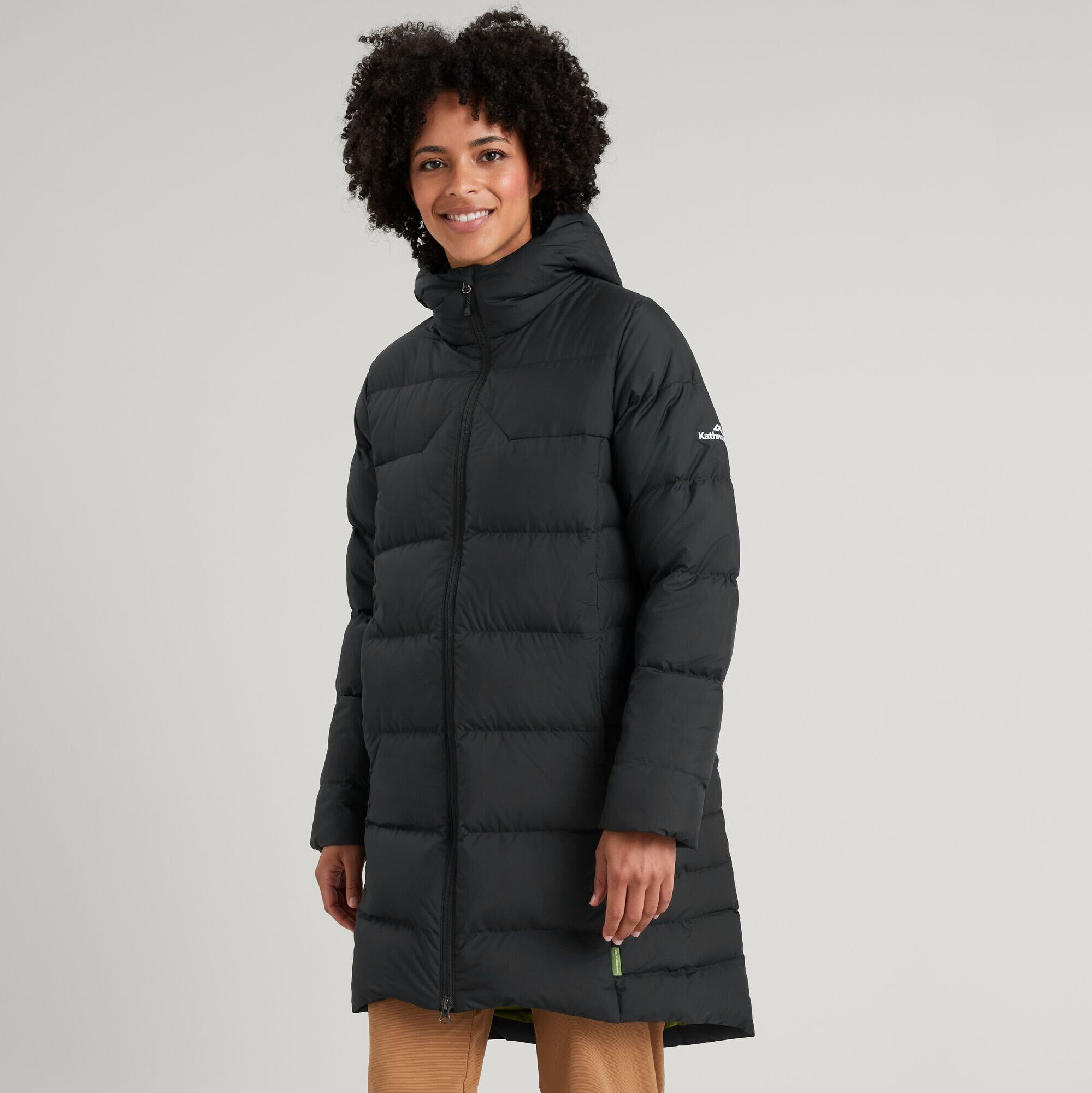 Kathmandu longline store down jacket