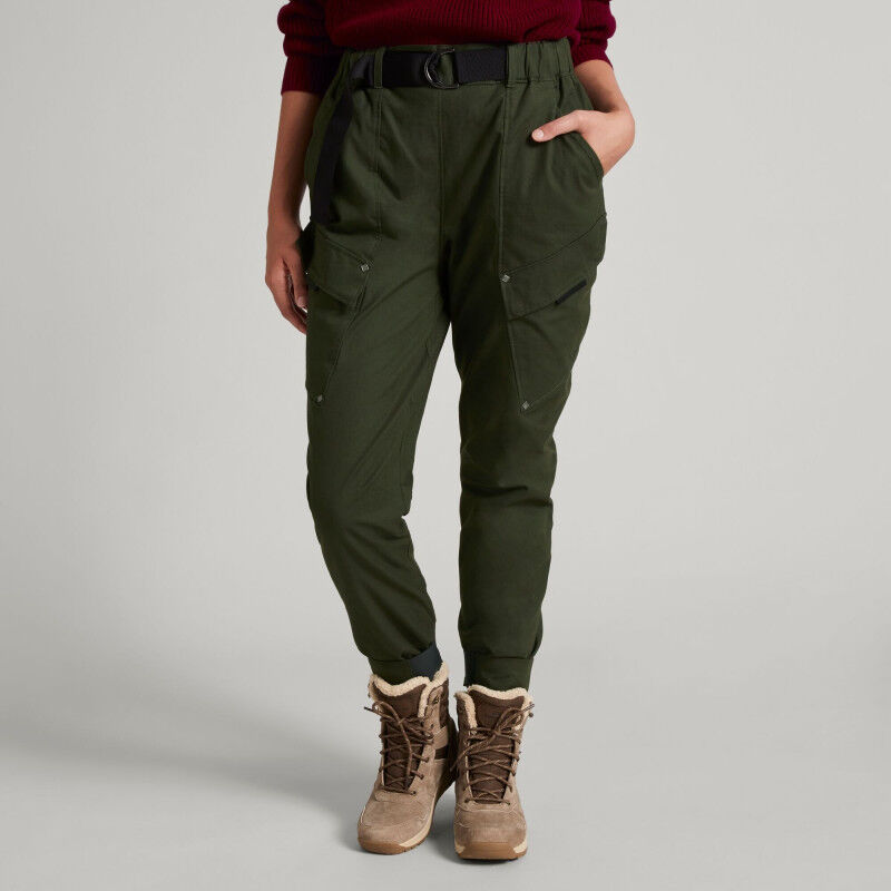 Pantalon Femme Randonnée Hiver - Coupe Cargo, Softshell, élastique, Grande Taille, Pour Sport Et Montagne
