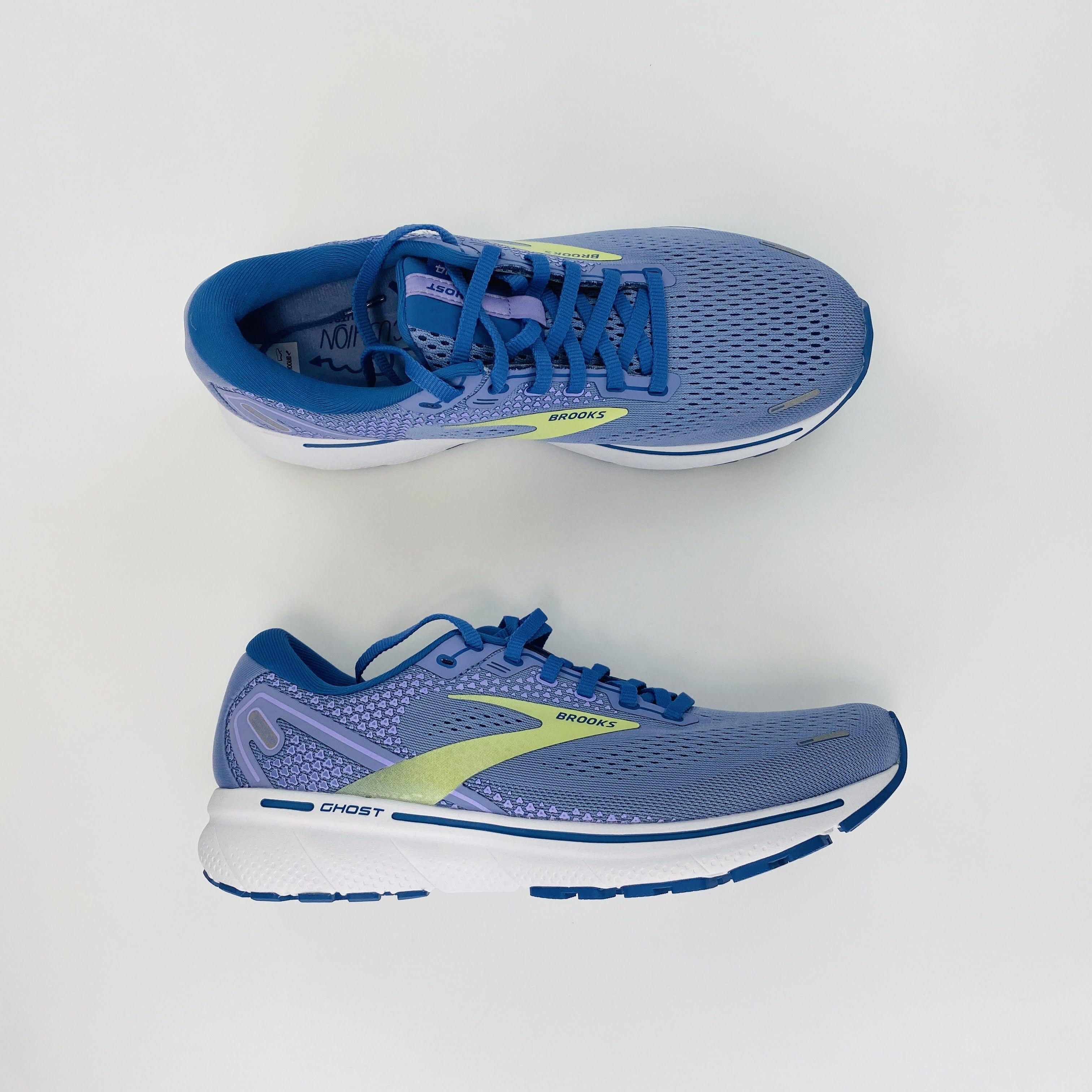 brooks laufschuhe damen ghost 14 Brooks Ghost 14 W Second Hand Laufschuhe Damen Violett 42