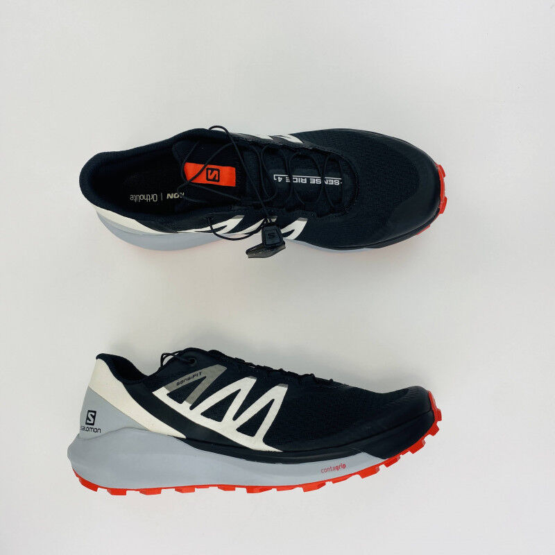 Salomon Sense Ride 4 - Second Hand Trail running shoes - Men's - Black - 42.2/3 | Hardloop