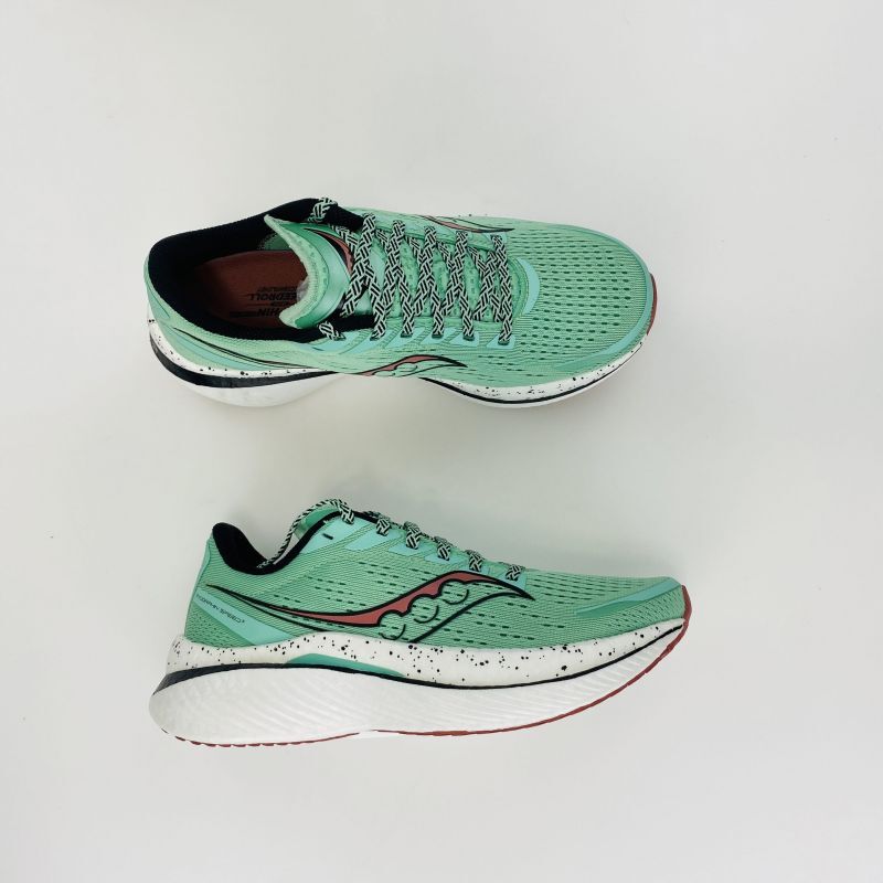 Saucony shoes womens clearance green