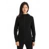 Icebreaker ZoneKnit Insulated LS Zip Hoodie - Giacca in pile di merino - Donna I Hardloop