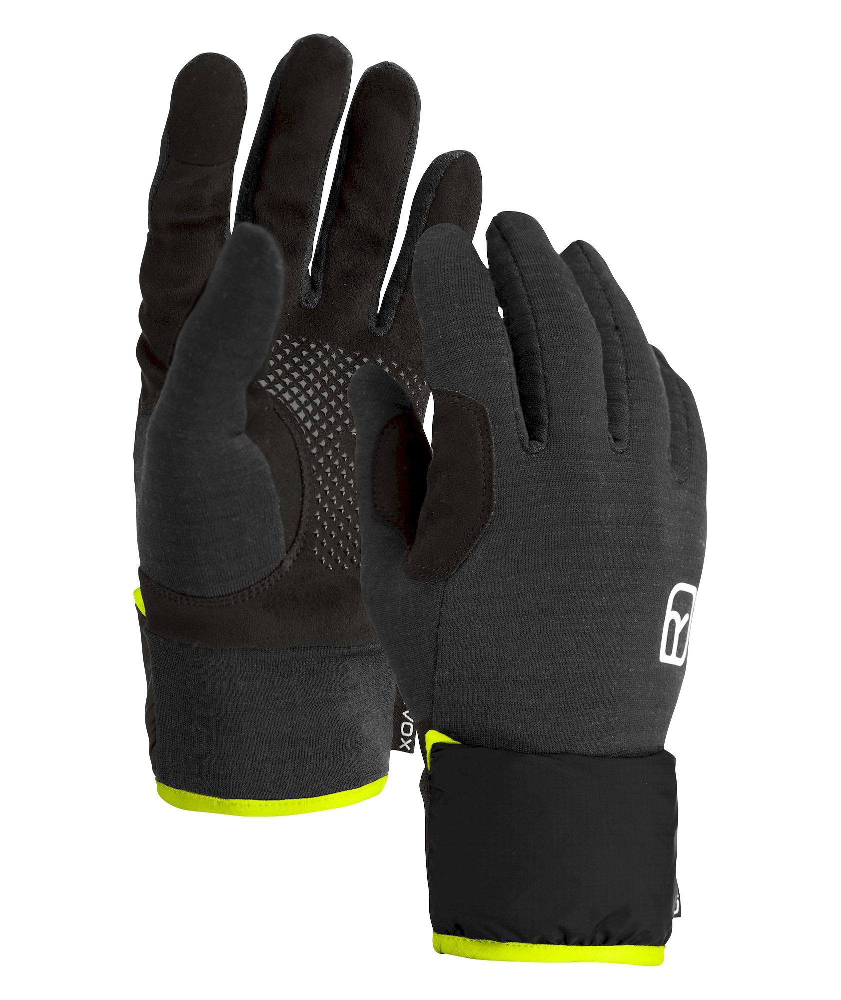 Ortovox Fleece Grid Cover Glove - Hiihtohanskat - Miehet | Hardloop