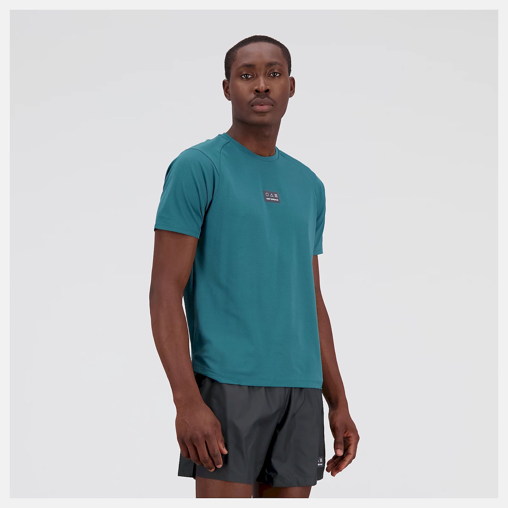 New Balance Impact Run AT N-Vent Short Sleeve - T-shirt - Heren | Hardloop