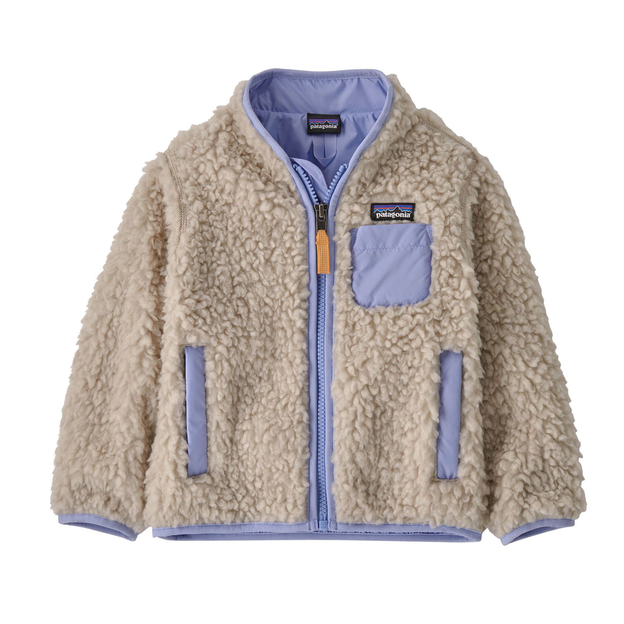 Baby blue patagonia store fleece