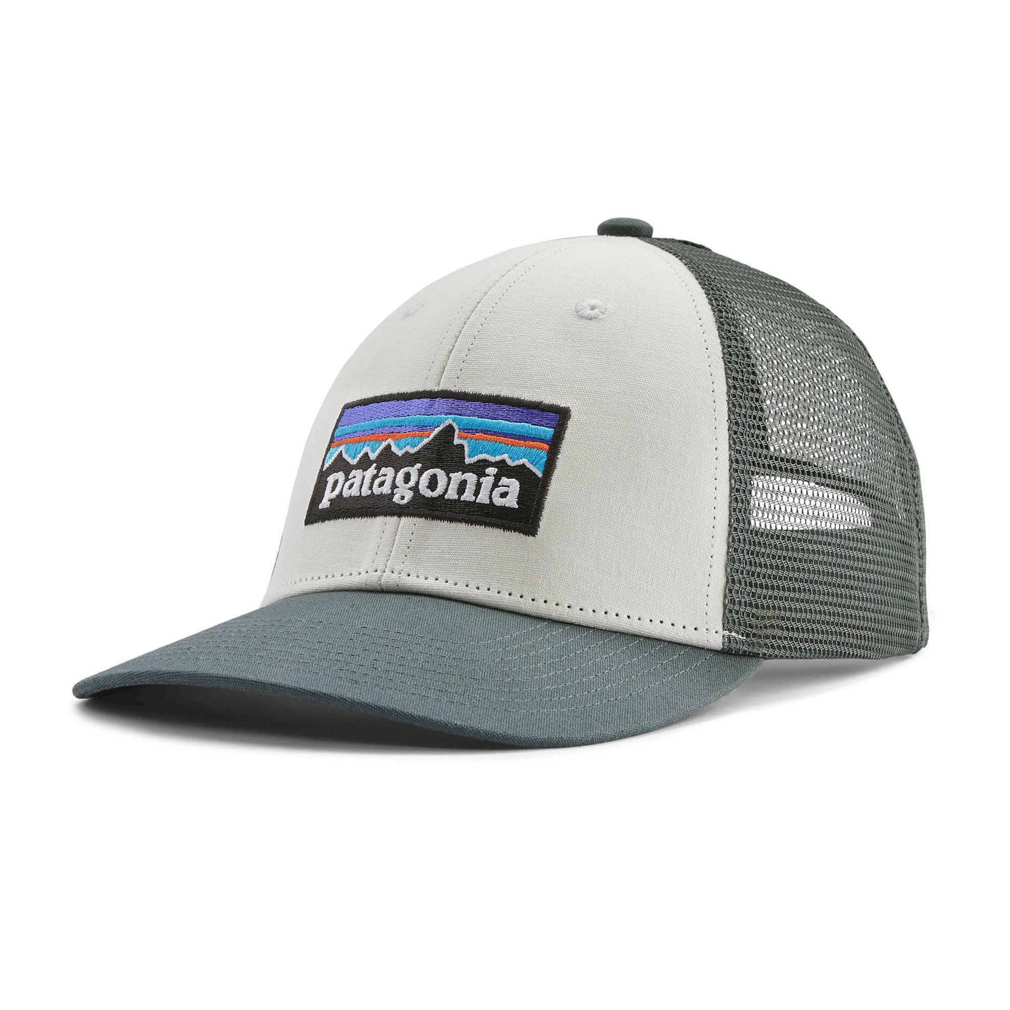 Patagonia P-6 Logo LoPro Trucker Hat Garden Green Casquettes