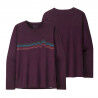 Ridge Rise Stripe: Night Plum X-Dye