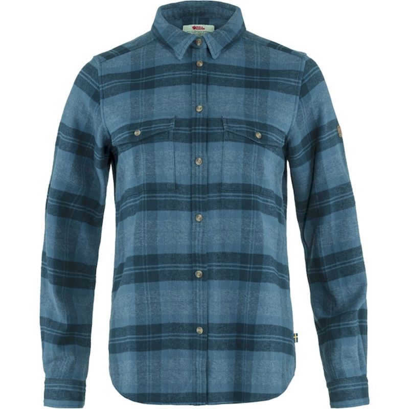Övik Heavy Flannel Shirt - Skjorte - Damer
