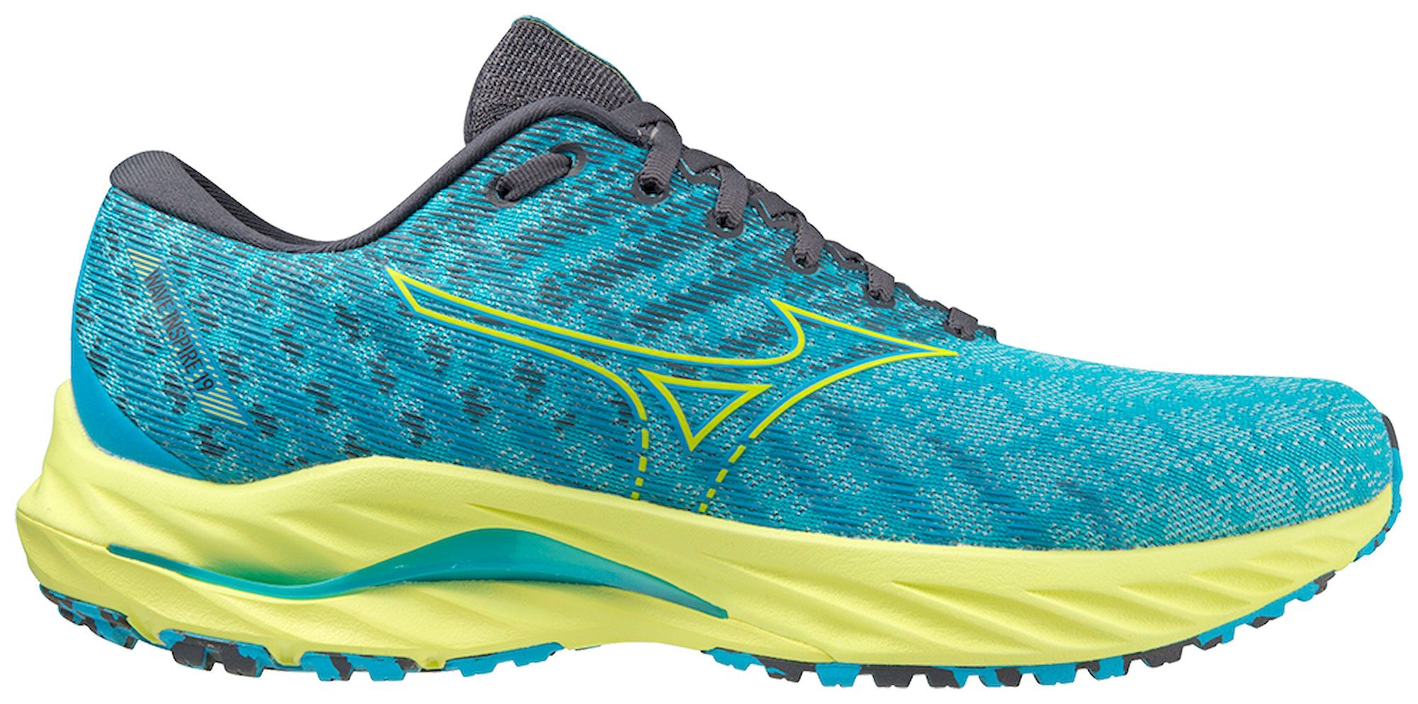 Mizuno Wave Inspire 19 - Løbesko - Herrer | Hardloop