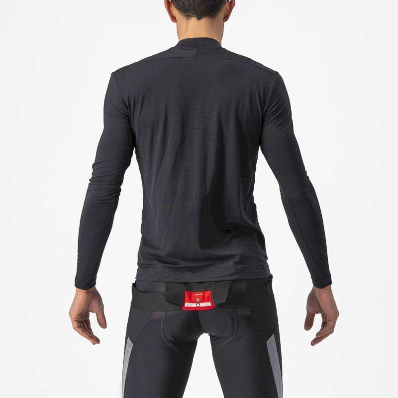 Castelli Bandito Wool LS Baselayer - Merino undertøj - Herrer | Hardloop