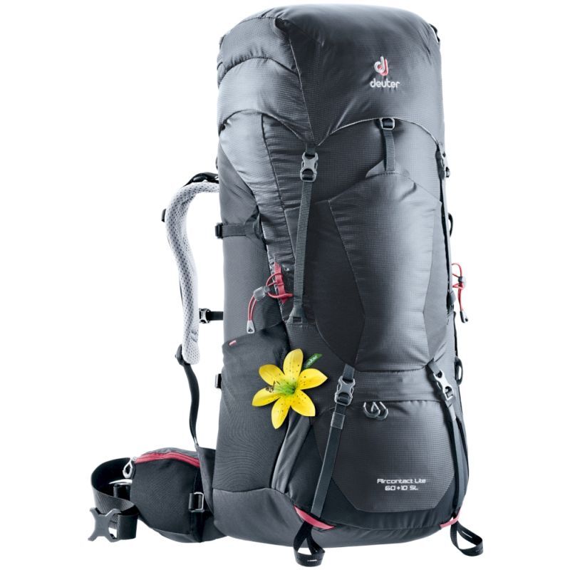 Deuter Aircontact Lite 60+10 SL バックパック ハイキング 登山 パプリカ ティール DEUTER AIRCONTACT 60+10 SL Womens Hiking Pack
