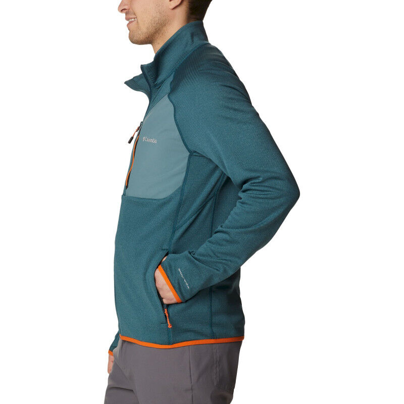 Columbia Triple Canyon Half Zip Night Wave, Jumper Polar Man