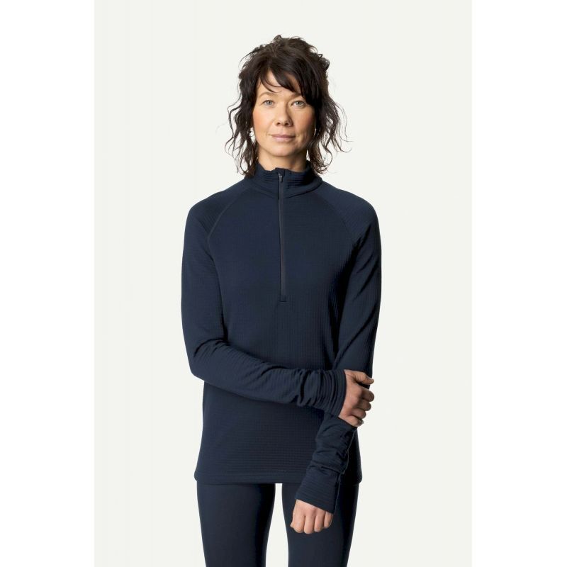 Desoli Thermal Half Zip - Roupa interior de lã merino mulher