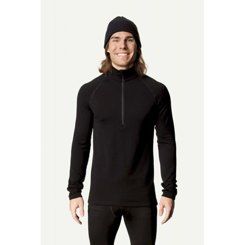 Houdini Sportswear Desoli Thermal Half Zip - Merino base layer - Women's | Hardloop