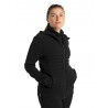 Icebreaker ZoneKnit Insulated LS Zip Hoodie - Giacca in pile di merino - Donna I Hardloop