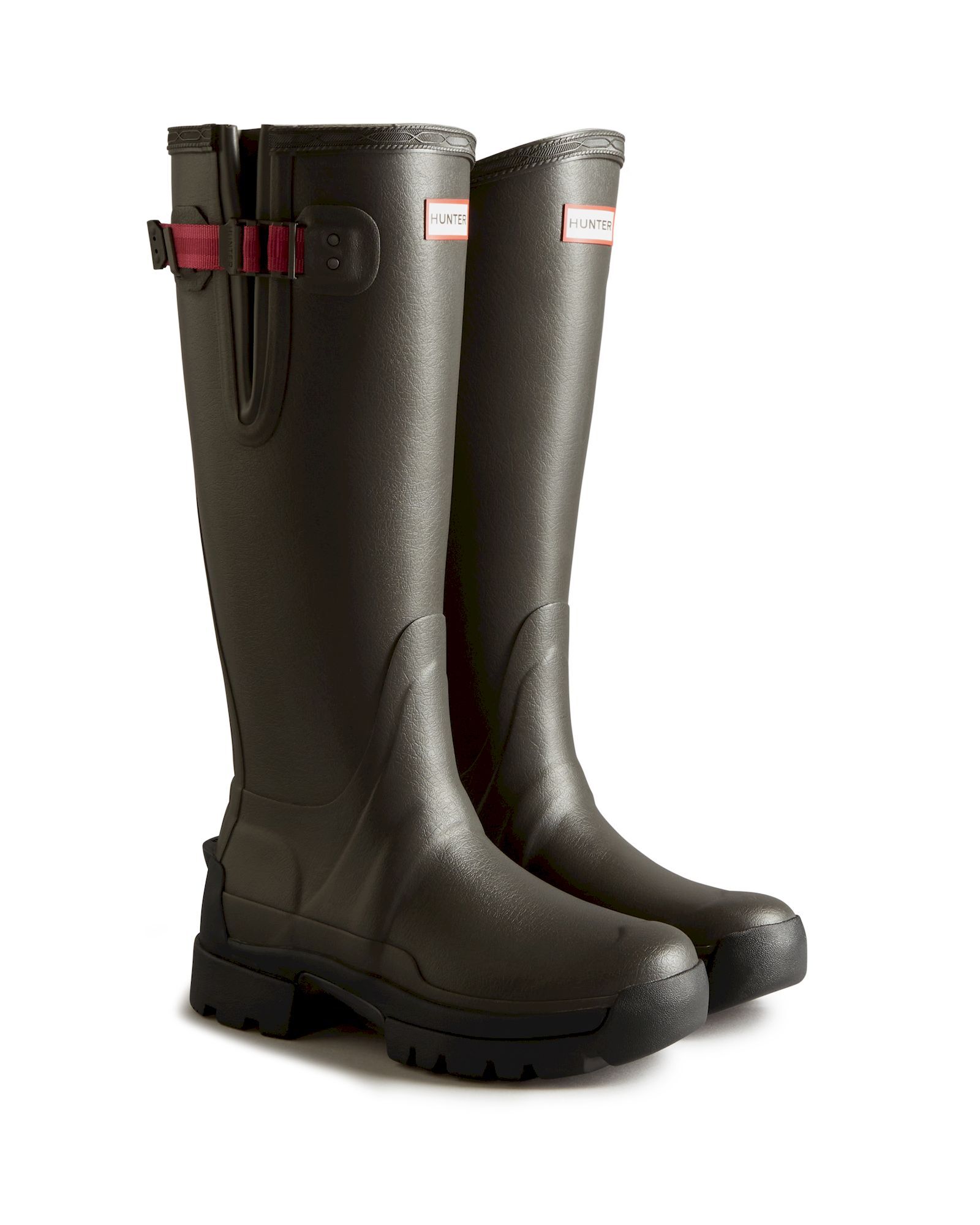 Hunter Boots Balmoral Tall Side Adjustable Neo Lined Techsole - Kalosze damskie | Hardloop