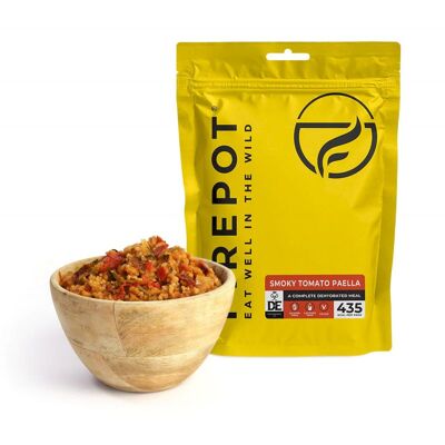 Paella aux Tomates Fumées - Repas lyophilisé