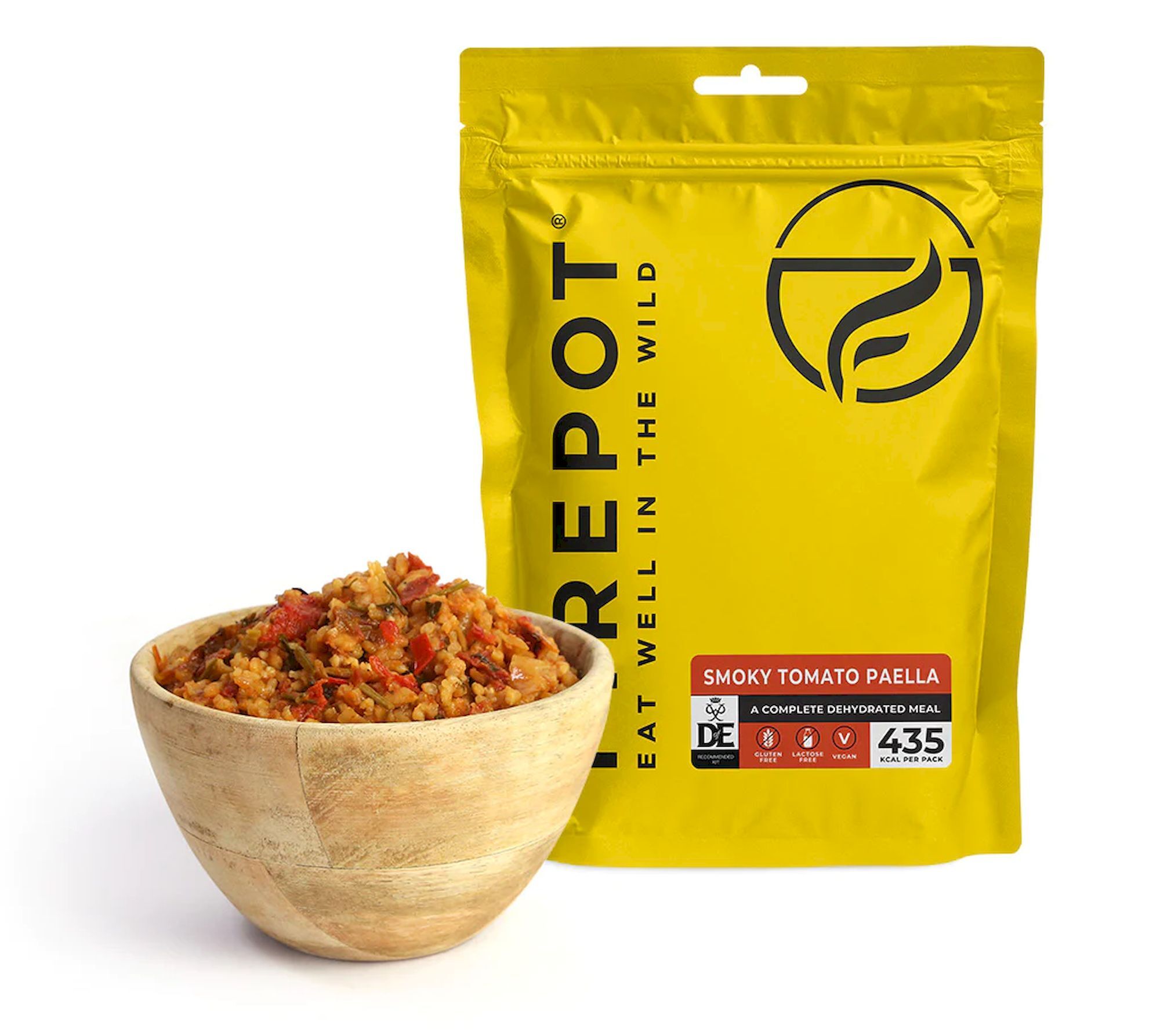 Firepot Smoky Tomato Paella - Pakastekuivatut ateriat | Hardloop