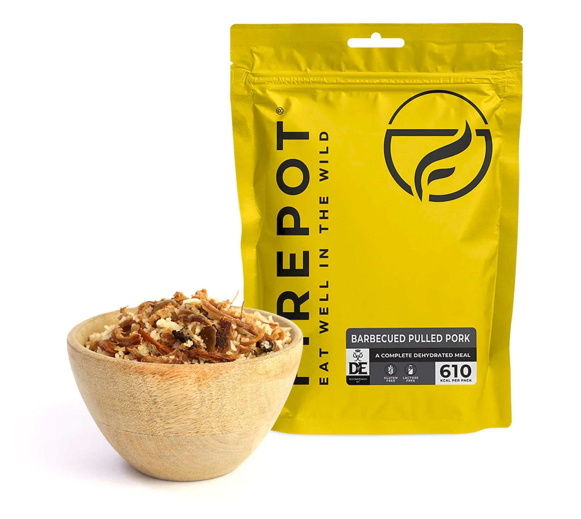 Firepot Barbecued Pulled Pork - Freeze-dried meals | Hardloop