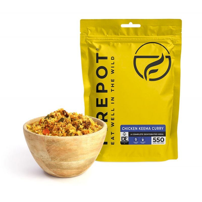 Firepot Chicken Keema Curry Freezedried meals Hardloop