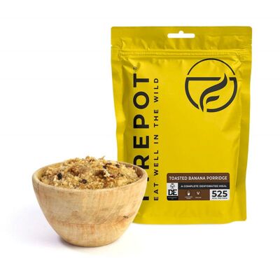 Toasted Banana Porridge - Pakastekuivatut ateriat