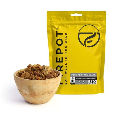 Posh Pork and Beans - Freeze-dried meals