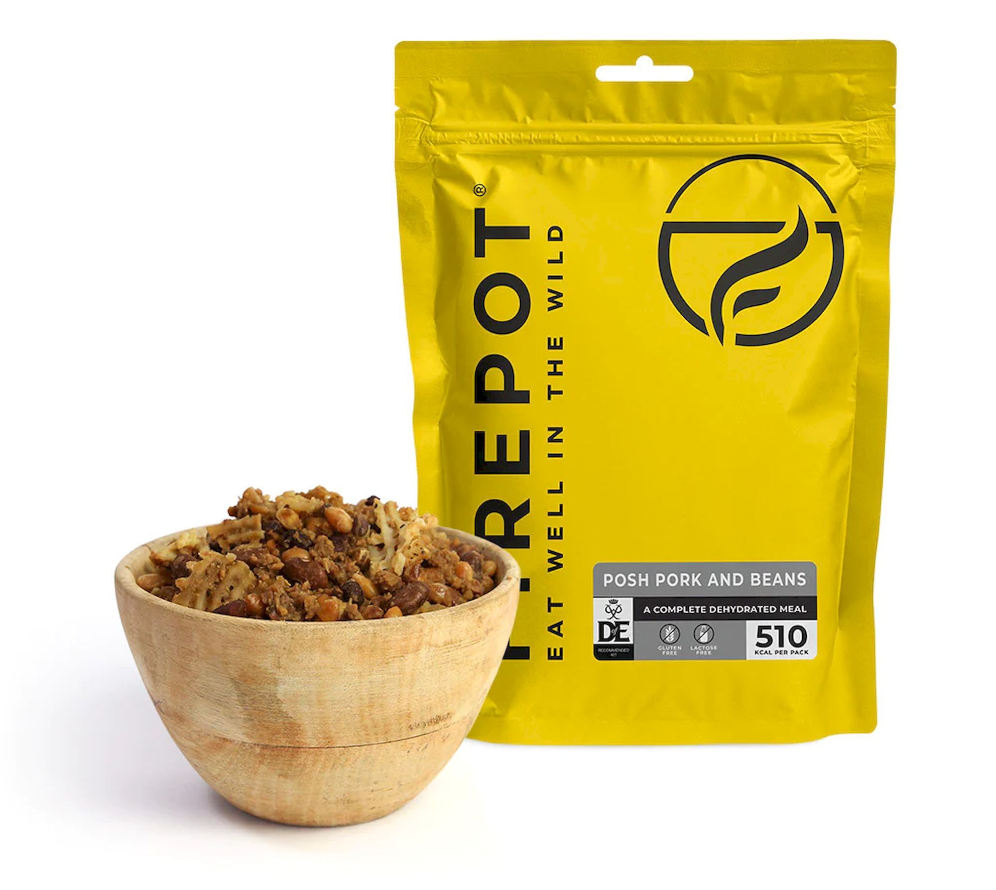 Firepot Posh Pork and Beans - Freeze-dried meals | Hardloop