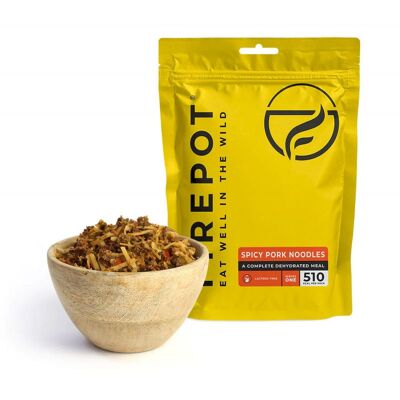 Spicy Pork Noodles - Frystorkad måltid
