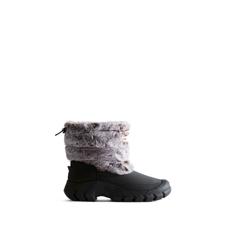 Hunter Boots Intrepid Short Faux Fur - Snow boots - Women's | Hardloop