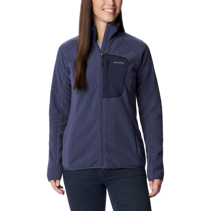 Columbia Men's Outdoor Tracks Full Zip II, Black/City Grey, M - View #9