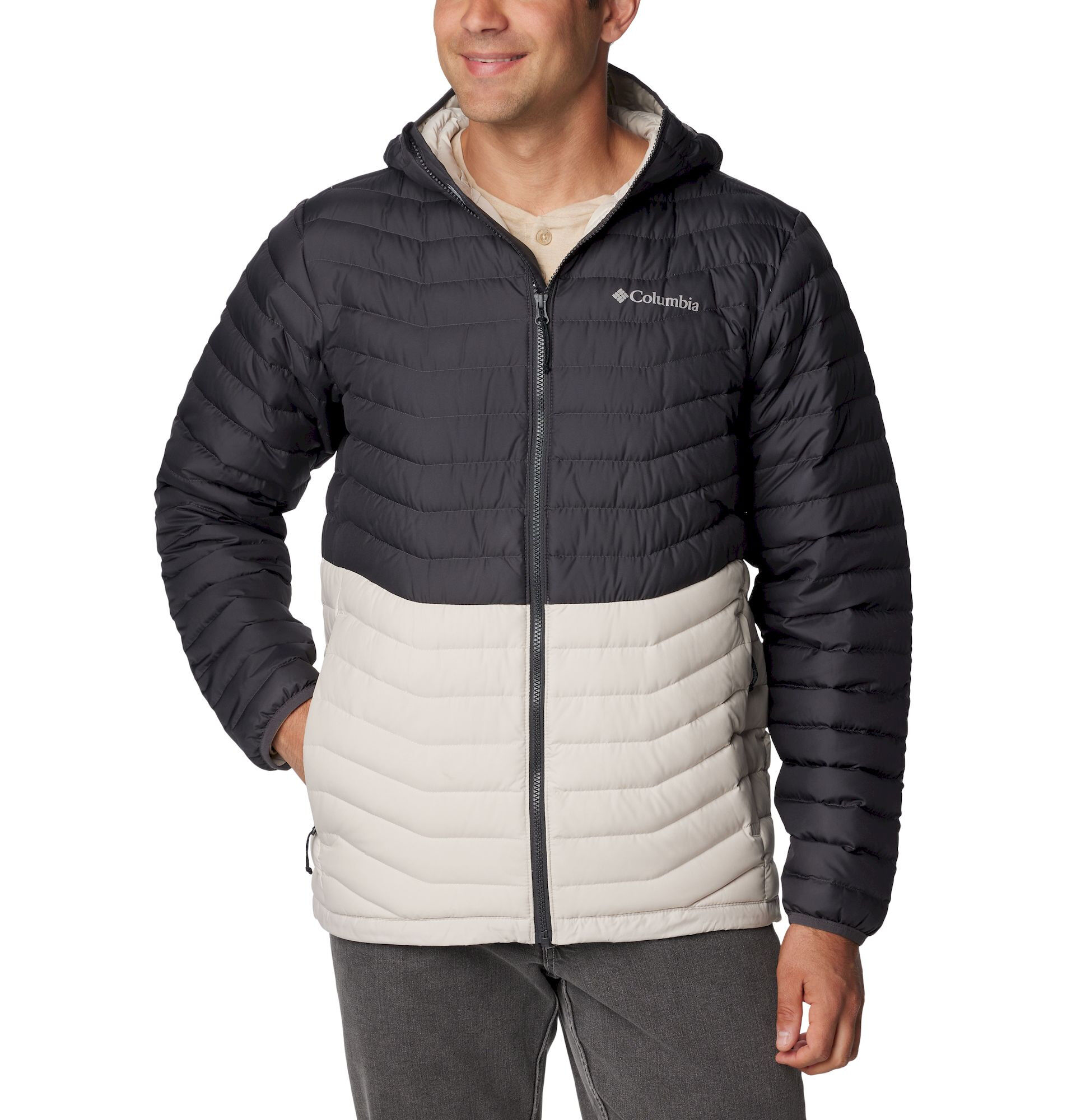 Columbia Pebble Peak Down Hooded - Giacca in piumino - Uomo