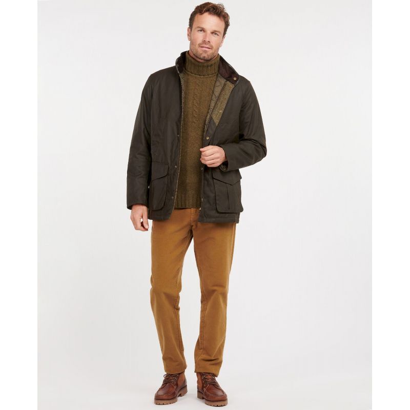 Barbour Hereford Wax Jacket - Jacket - Men's | Hardloop