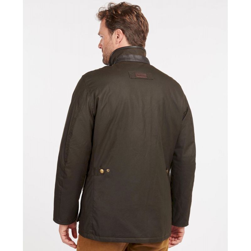 Barbour Hereford Wax Jacket - Takki - Miehet | Hardloop