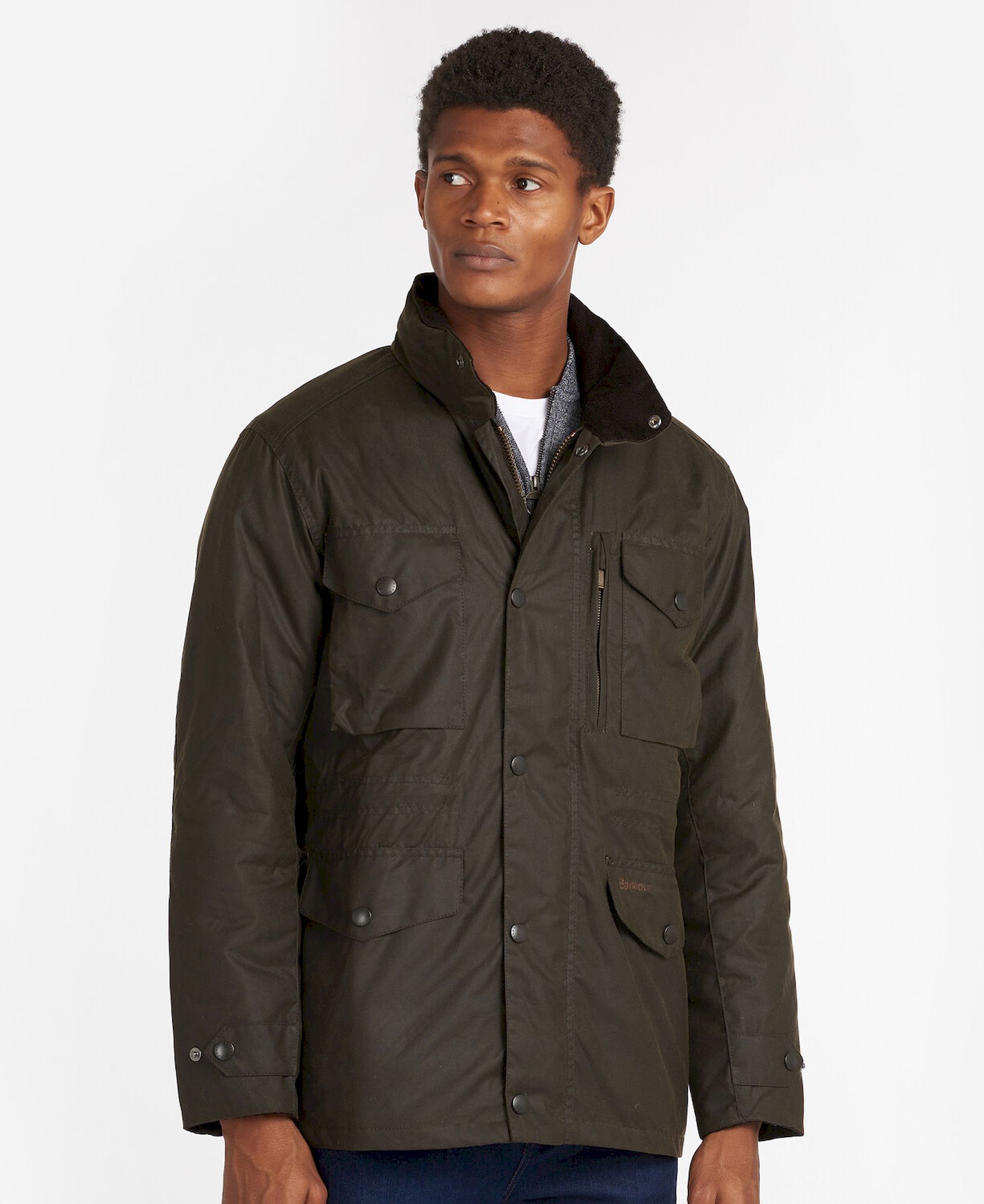 Barbour Sapper Wax Jacket - Jacke - Herren | Hardloop