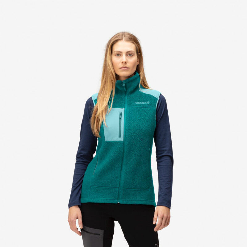 Norrona Trollveggen Thermal Pro Vest - Polar damski bez rękawów | Hardloop