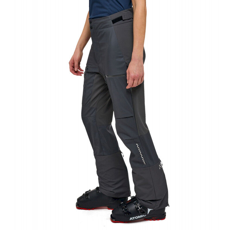 Haglöfs L.I.M Hybrid Touring Pant - Damskie spodnie narciarskie na szelkach | Hardloop