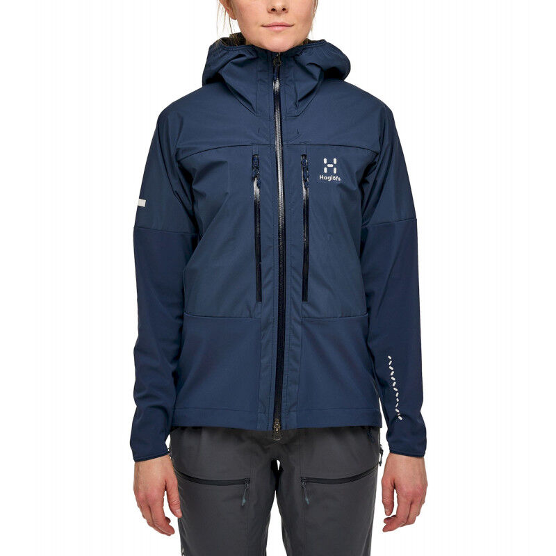 Haglöfs Hybrid Touring Hood Waterproof jacket Women's