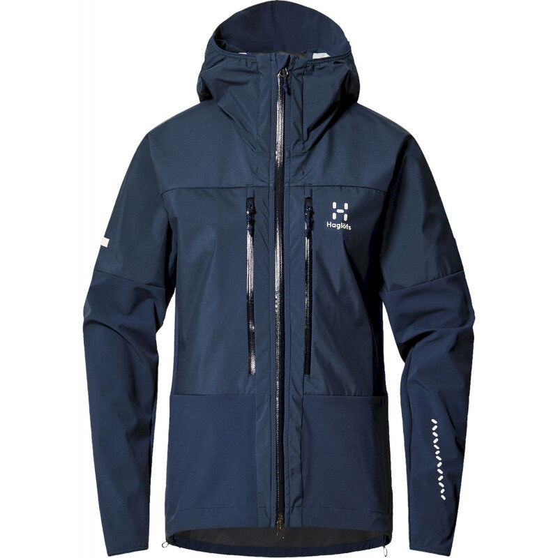 Haglöfs L.I.M Hybrid Touring Hood - Veste imperméable femme | Hardloop