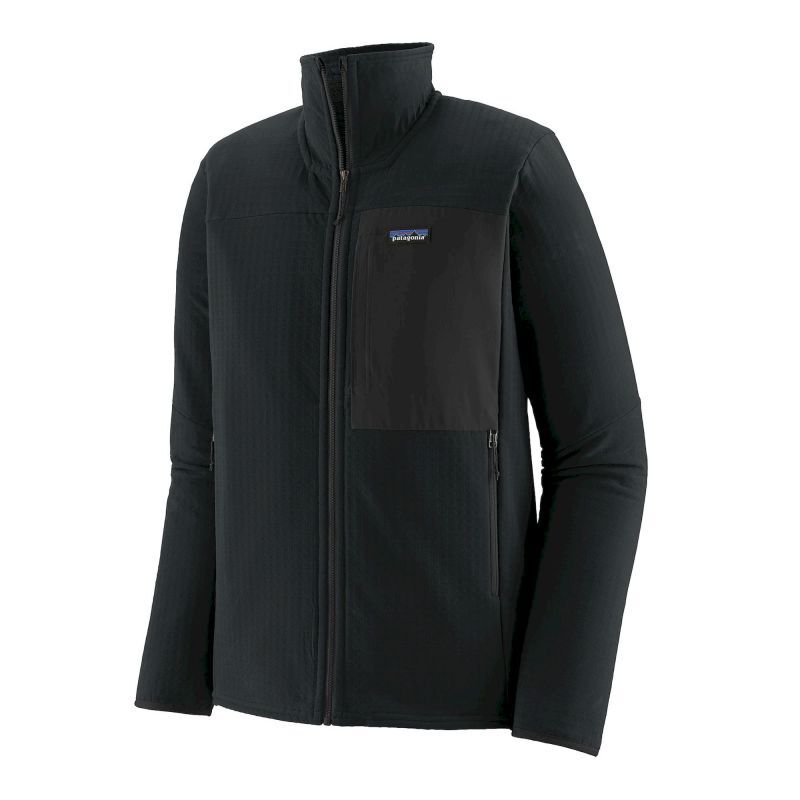 Patagonia fleece jacket black online