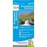 IGN Bourg-Madame.Mont-Louis.Col De La Perche - Mapa topograficzna | Hardloop