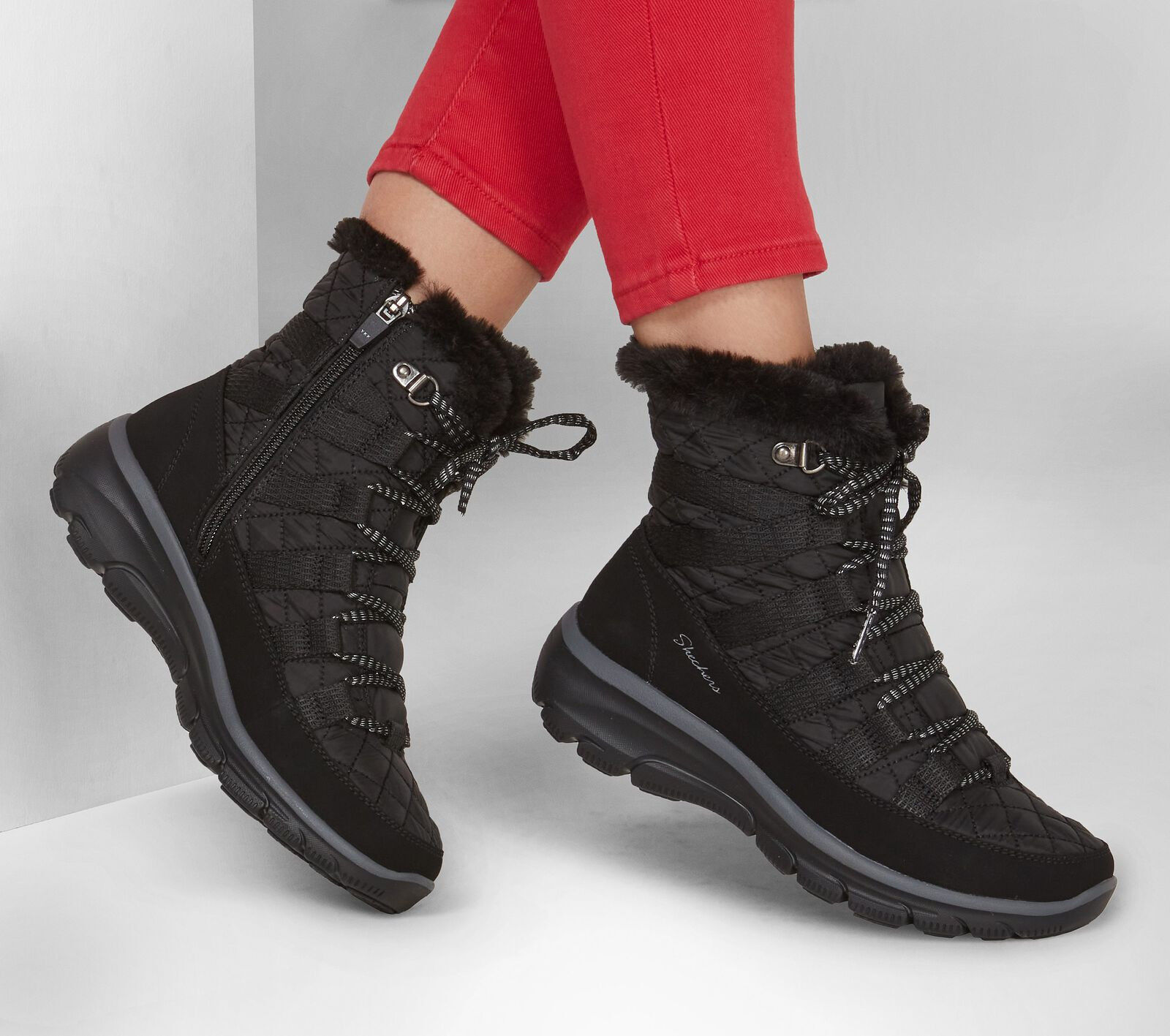 Skechers Relaxed Fit: Easy Going - Moro Street - Scarponi da neve - Donna | Hardloop