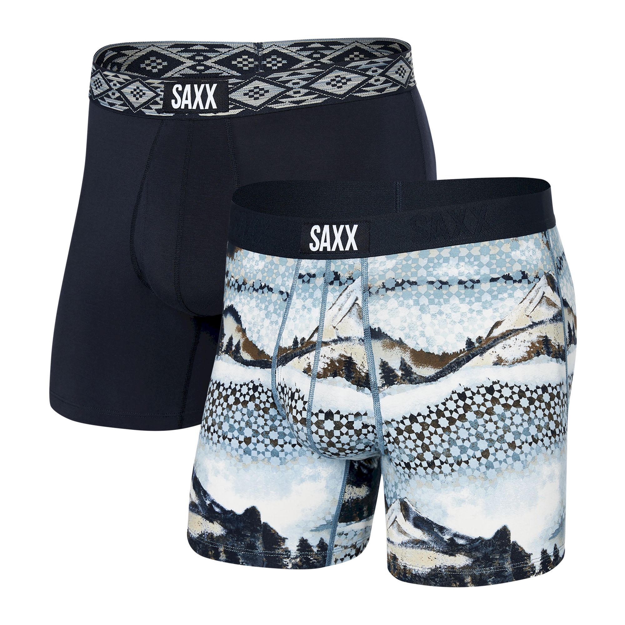 Saxx Ultra Super Soft Boxer Brief Fly - 2 Pack - Underwear | Hardloop
