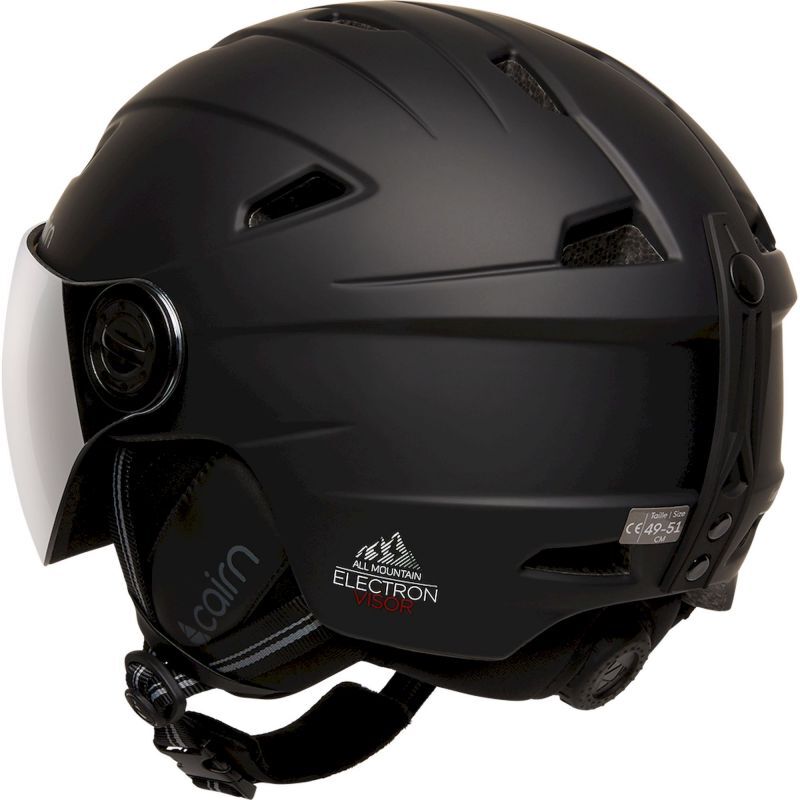 Cairn Electron Visor J - Ski helmet with visor - Kids' | Hardloop