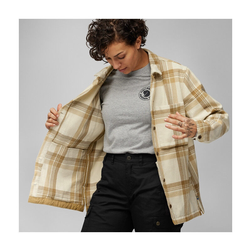 Fjällräven Singi Flannel Overshirt - Skjorta - Dam | Hardloop