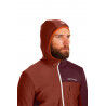 Ortovox Fleece Light Grid Hooded Jkt - Fleecejacke - Herren