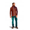 Ortovox Fleece Light Grid Hooded Jkt - Fleecetröjor - Herr
