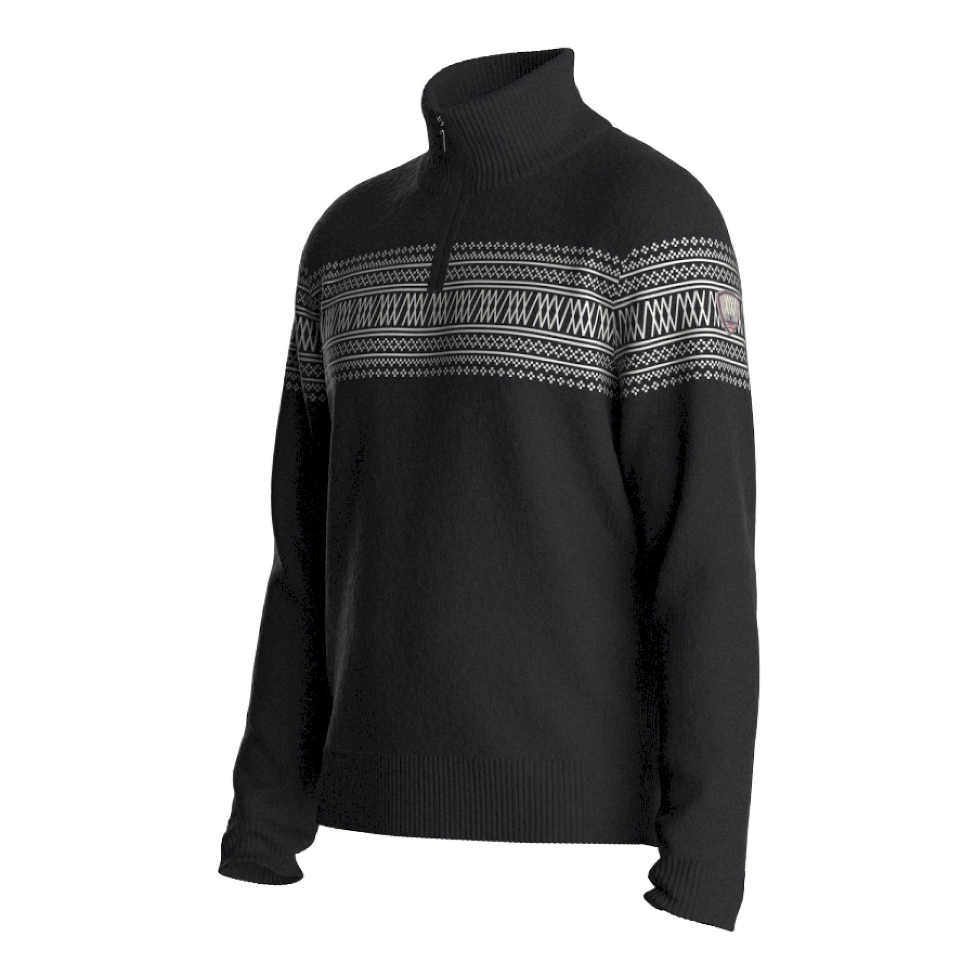 We Norwegians Signature Zip Up - Sweter z wełny Merino® męski | Hardloop